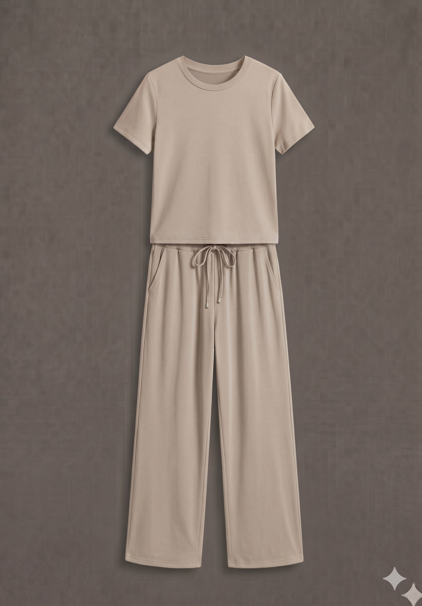 Paula™ | Conjunto cómodo de dos piezas con pantalón ancho y camiseta suelta