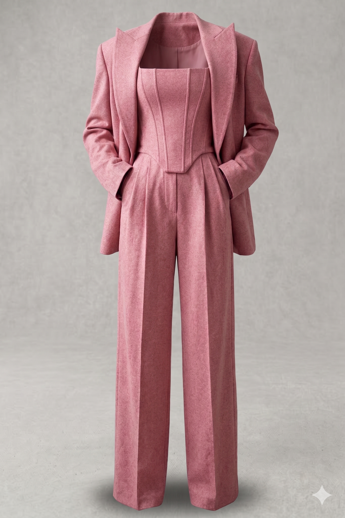 Vérona™ - Conjunto de tres piezas con blazer cruzado