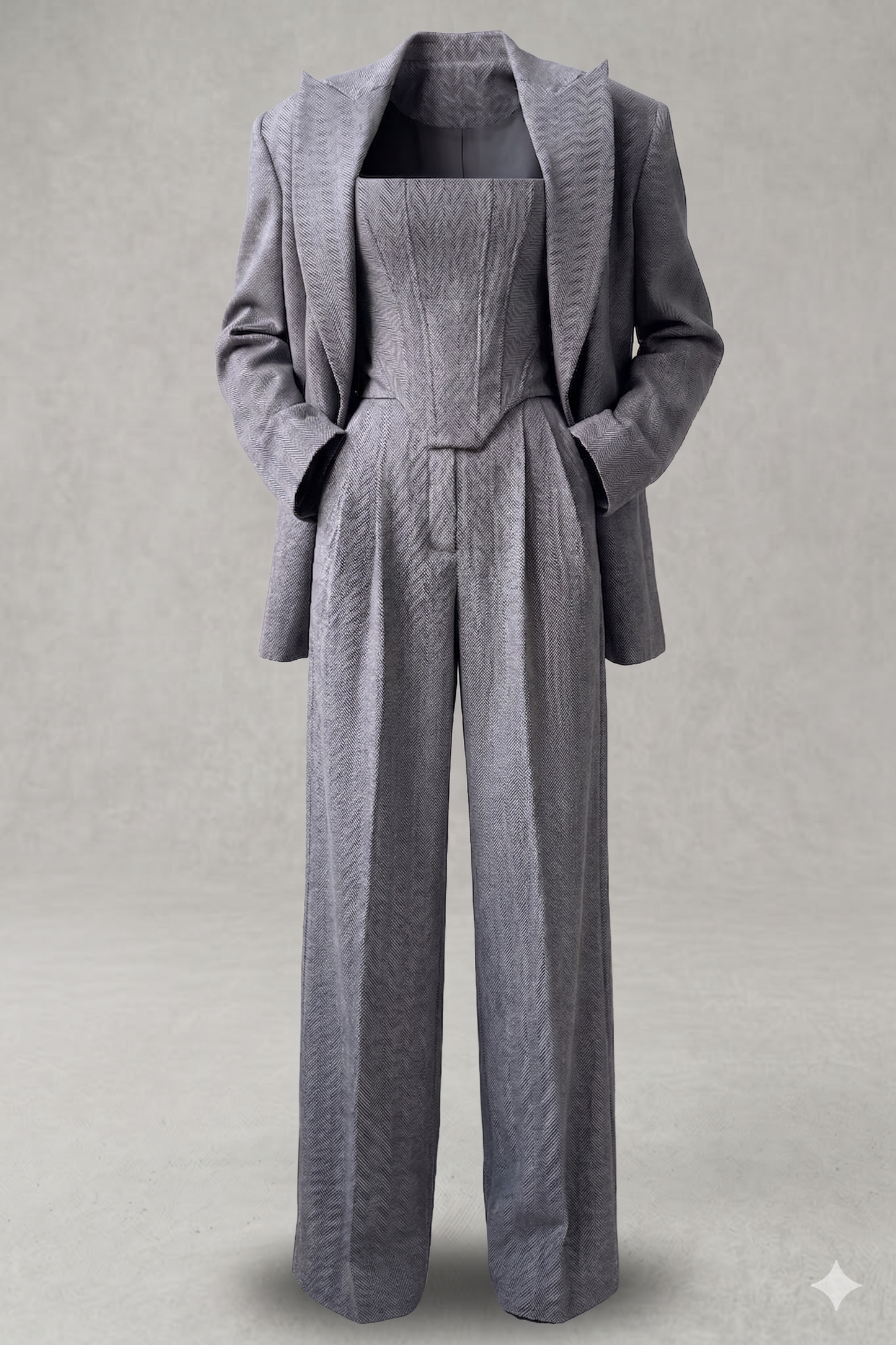 Vérona™ - Conjunto de tres piezas con blazer cruzado